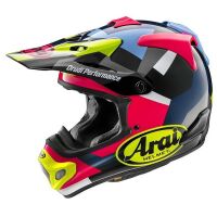 Arai MX-V EVO Block Pink off-road helma vel.S